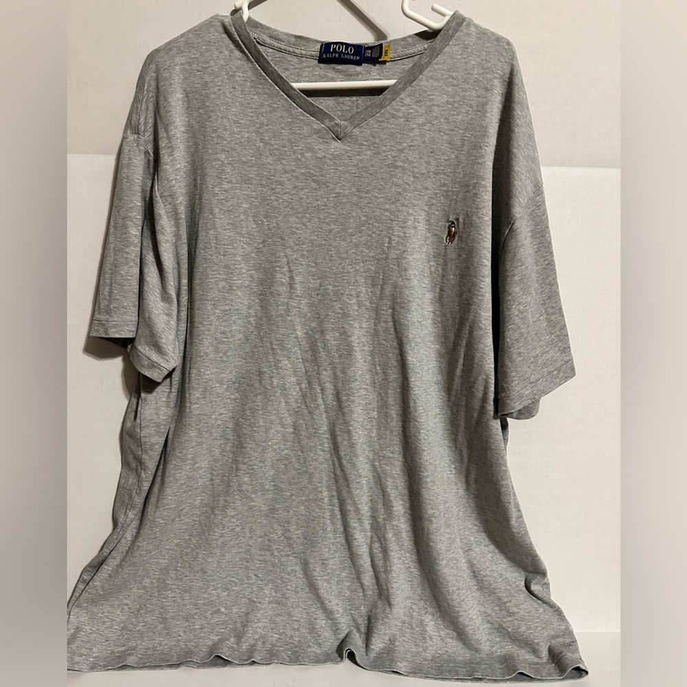 Polo by Ralph Lauren V Neck Short Sleeve Tee.  Size 2XB